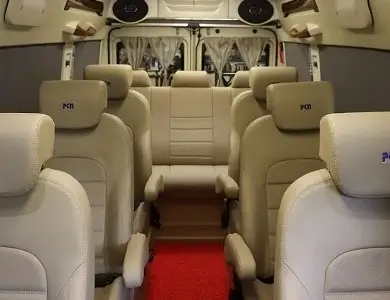 12 Seater Tempo Traveller